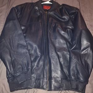 Leather jacket